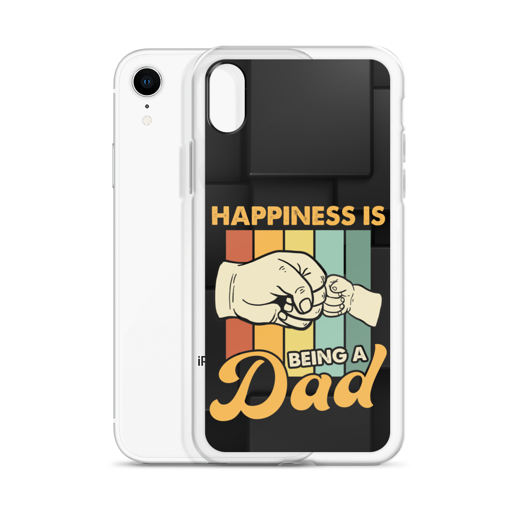 Happiness Is Being A Dad Clear Case for iPhone®