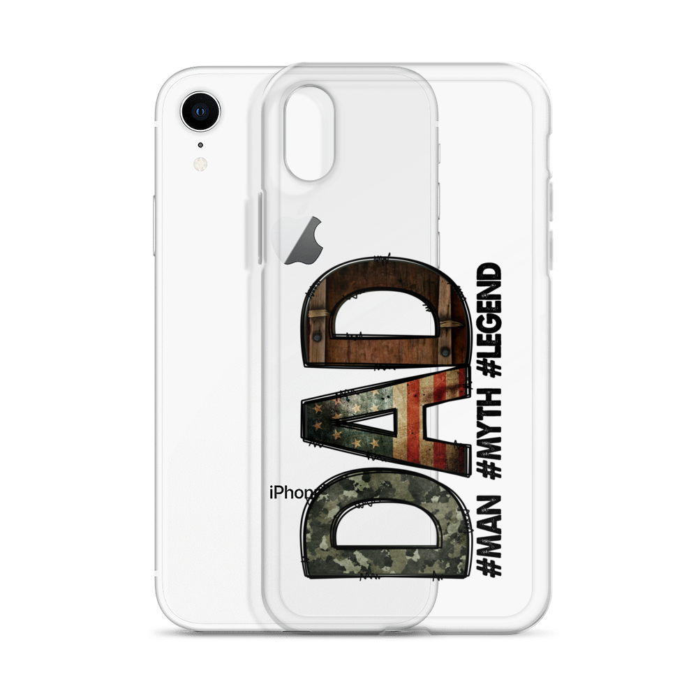 Dad #Man #Myth #Legend Clear Case for iPhone®