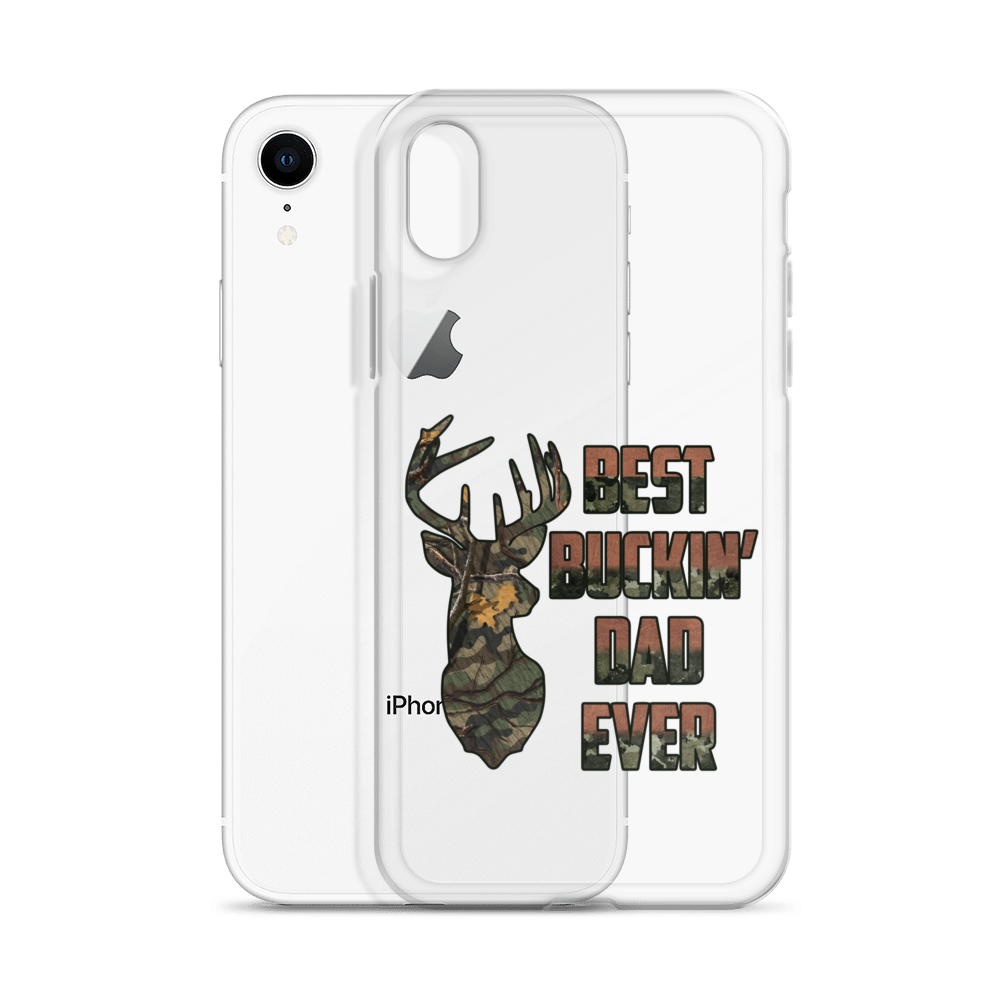 Best Buckin' Dad Ever Clear Case for iPhone®