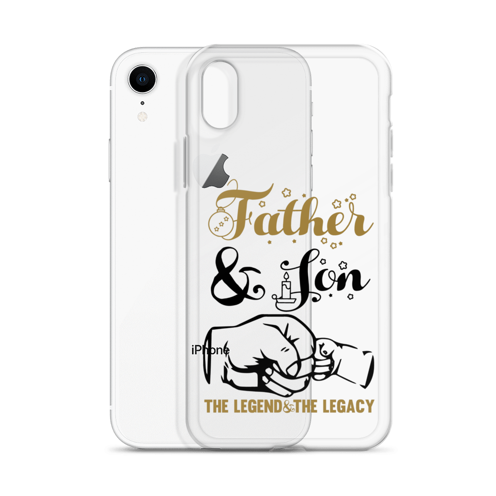 Father And Son The Legend And The Legacy Clear Case for iPhone®