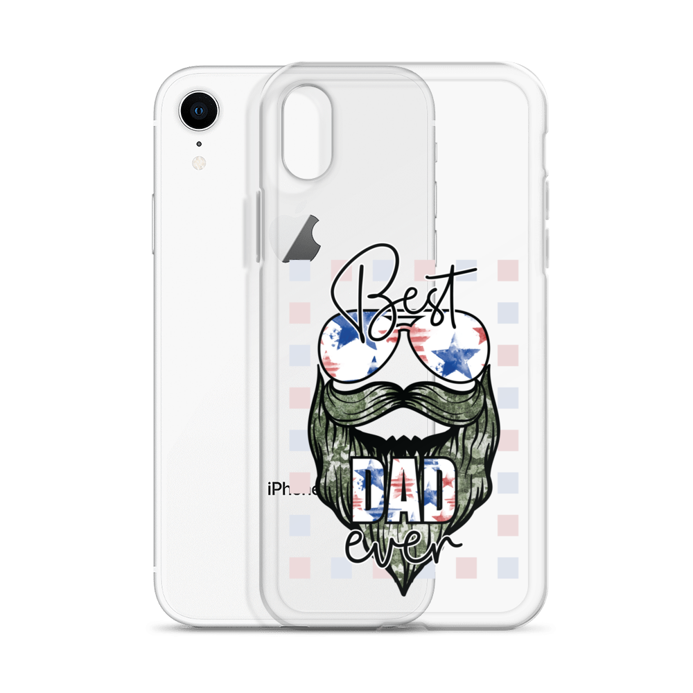 Best Dad Ever Clear Case for iPhone®