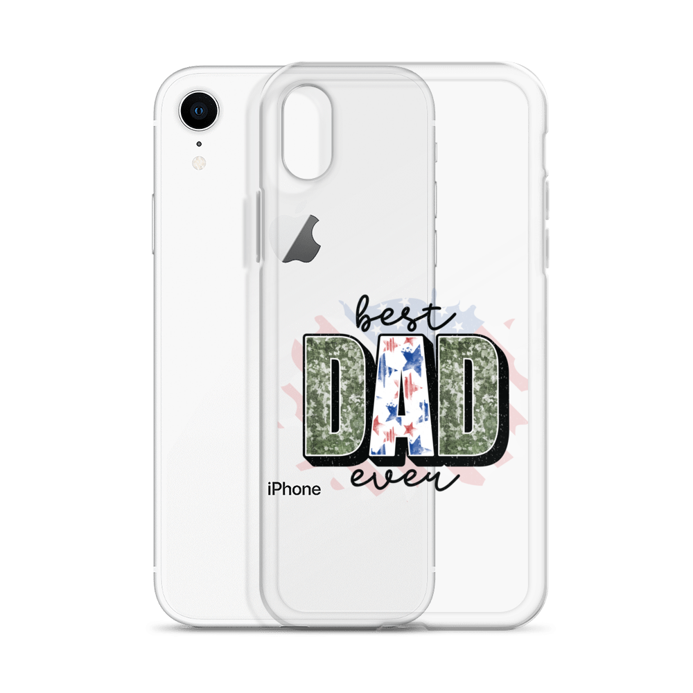 Best Dad Ever Clear Case for iPhone®