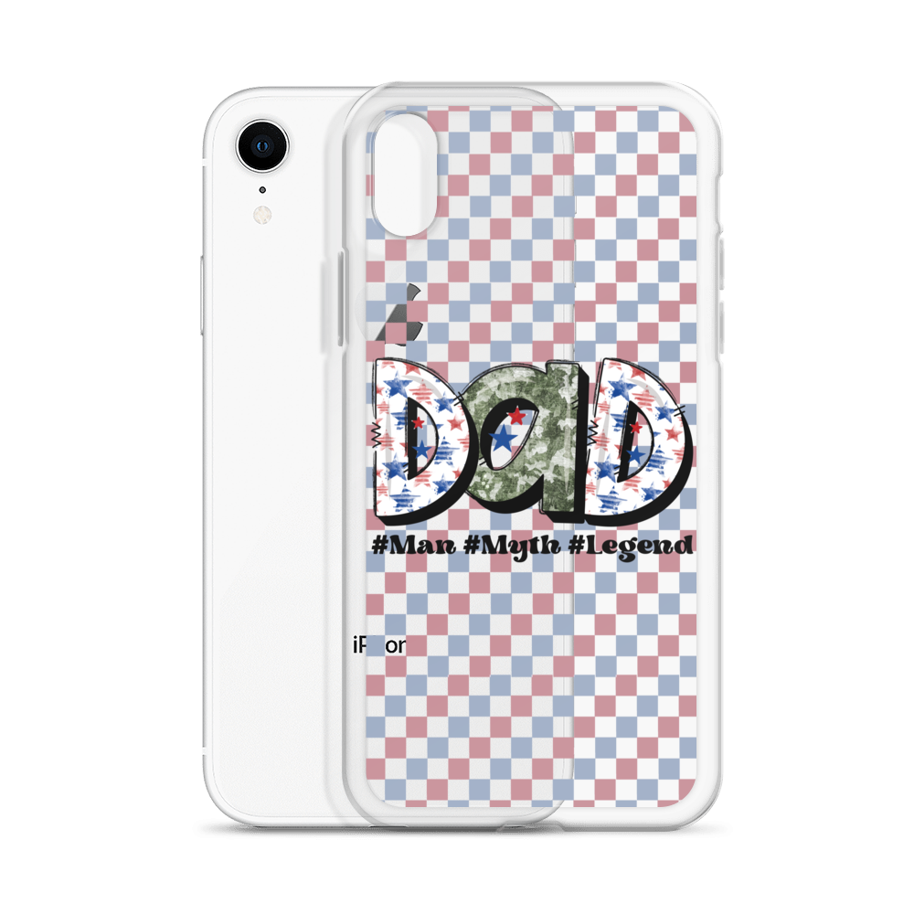 Dad #Man #Myth #Legend Clear Case for iPhone®