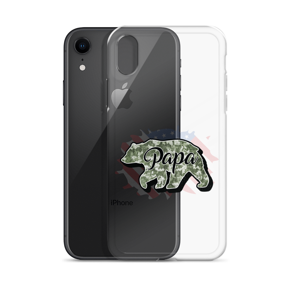 Bear Papa Clear Case for iPhone®