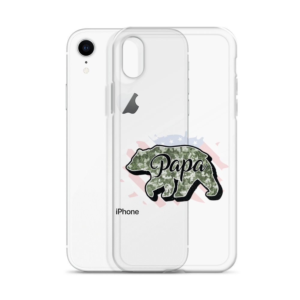 Bear Papa Clear Case for iPhone®