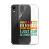 Dad Grandpa Great-Grandpa I Just Keep Getting Better Clear Case for iPhone®