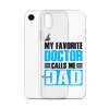 Mer Dad Don't Mess With My Mermaid Clear Case for iPhone®