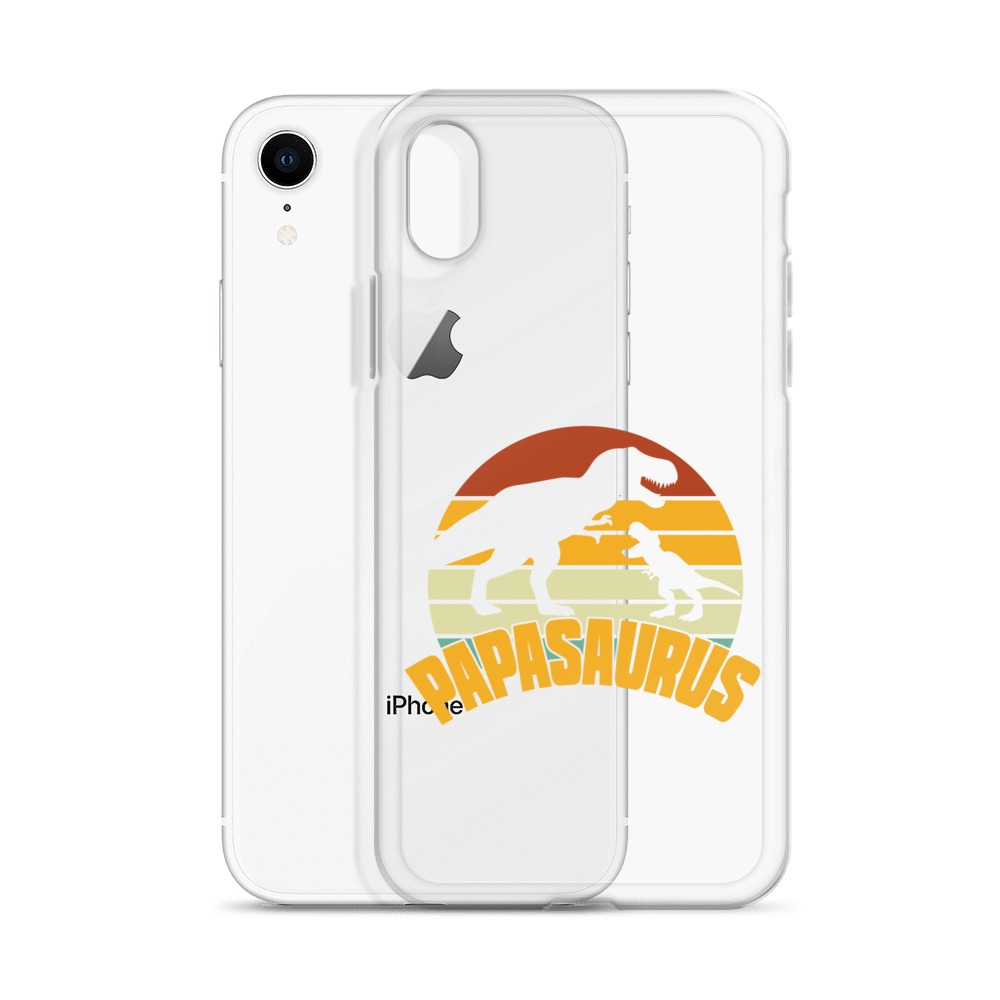 Papasaurus Clear Case for iPhone®