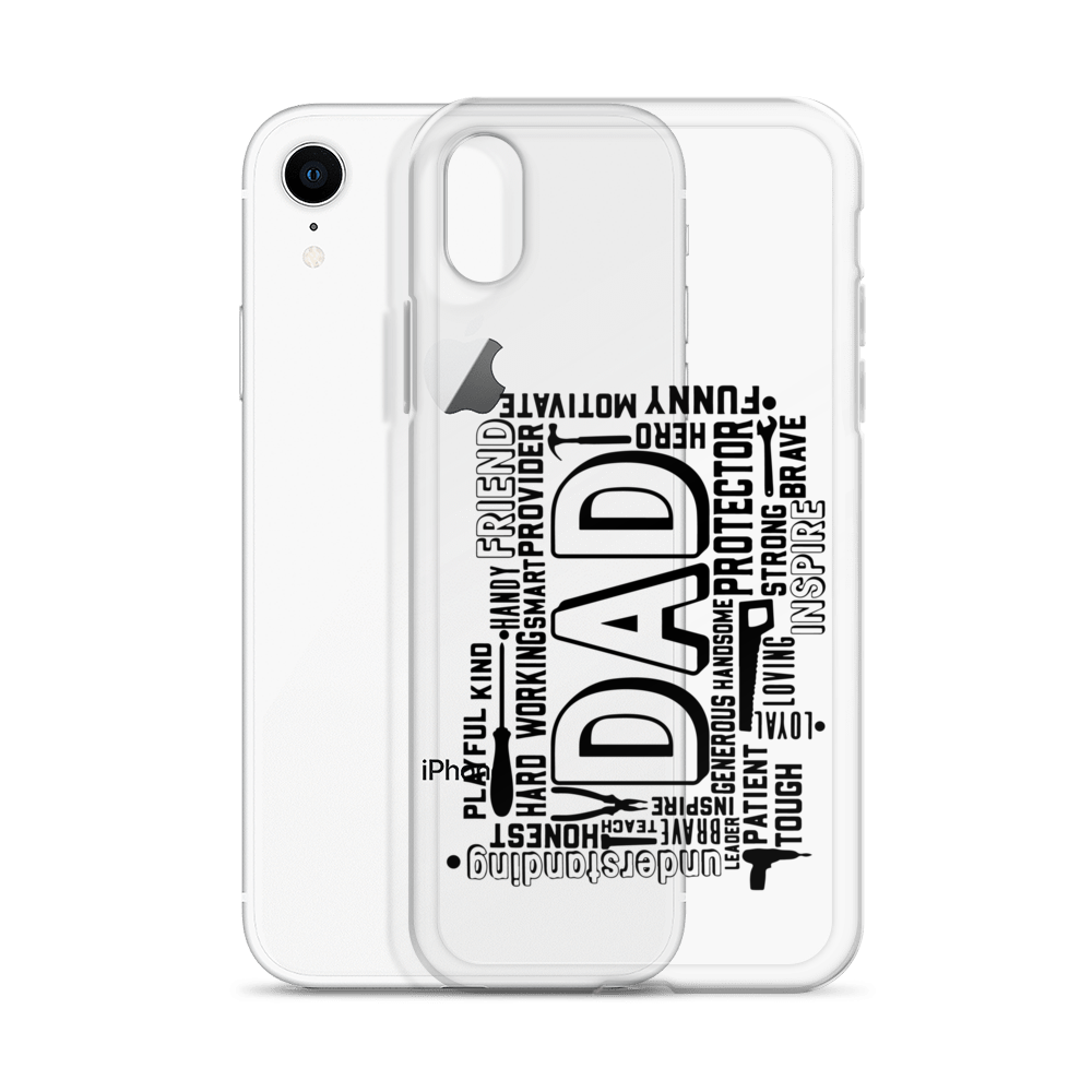 Dad Hardworking Smart Provider Friend Clear Case for iPhone®