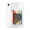 Black Father Matters Clear Case for iPhone®