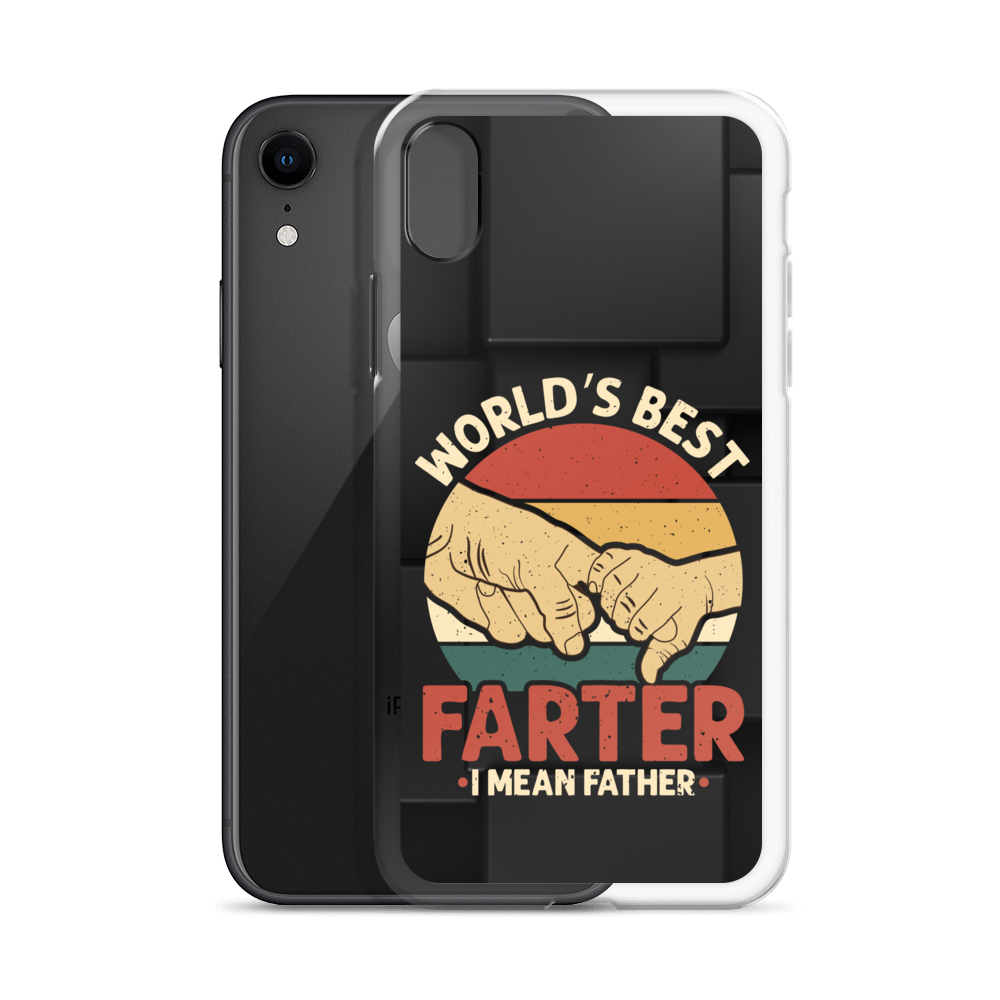 World's Best Fart I Mean Father Clear Case for iPhone®