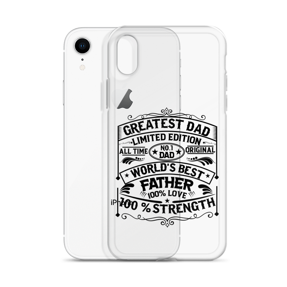 Greatest Dad Limited Edition All Time Clear Case for iPhone®