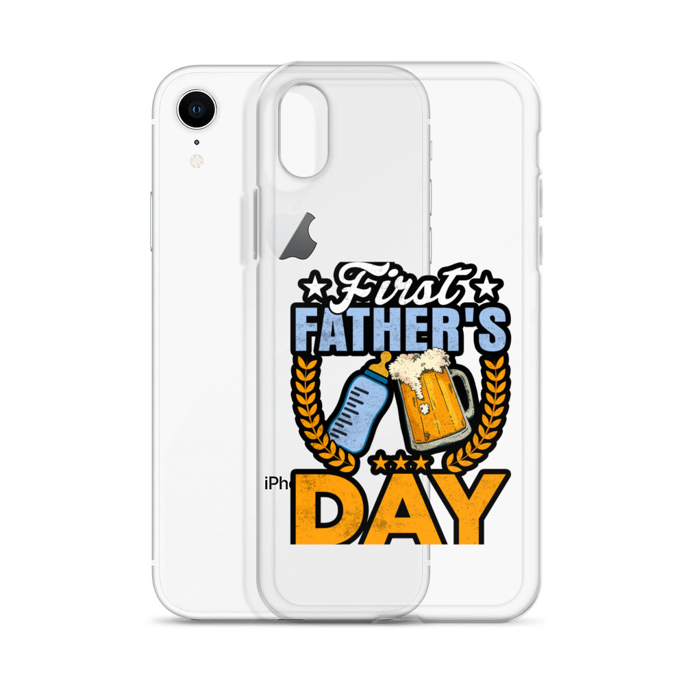 First Father's Day Clear Case for iPhone®