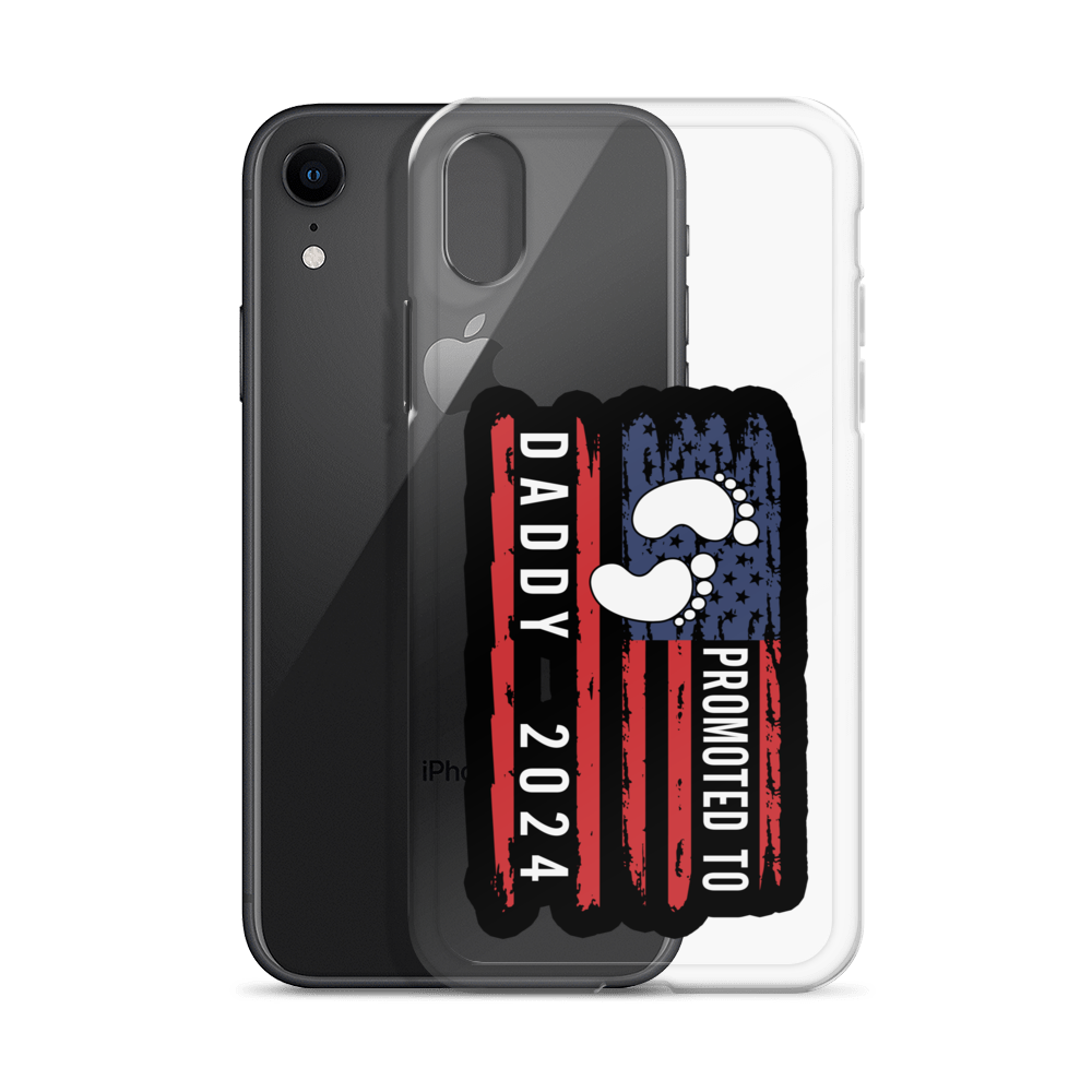 Promoted To Daddy 2024 Clear Case for iPhone®