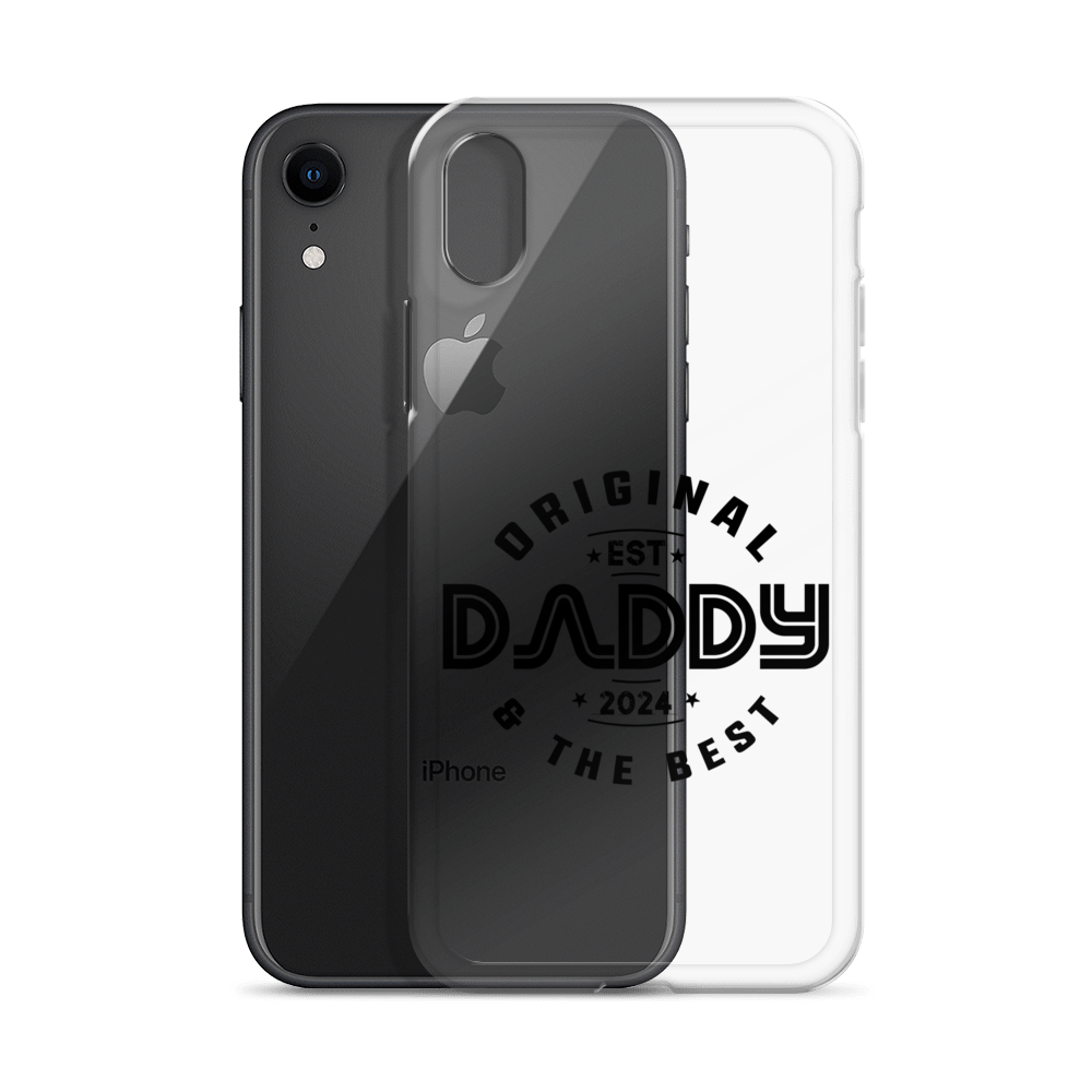 Original And The Best Daddy Establish 2024 Clear Case for iPhone®