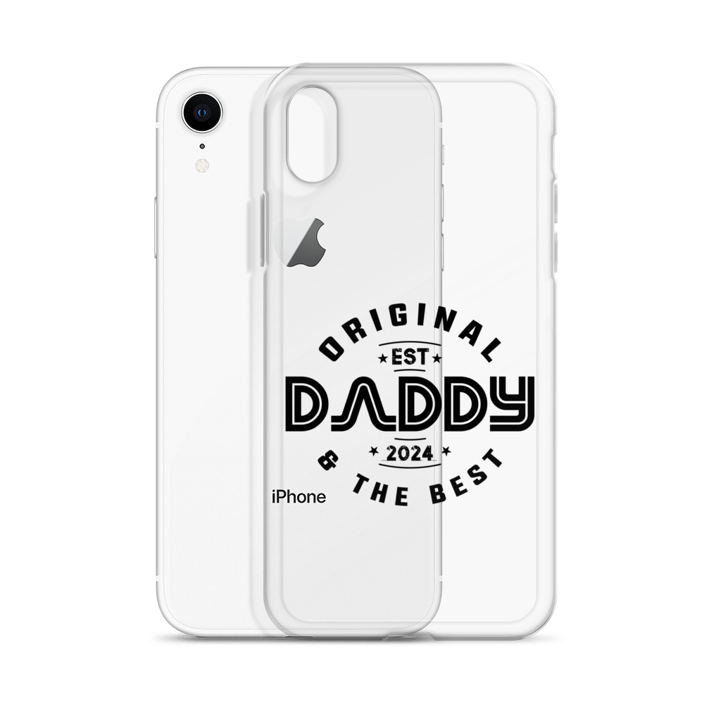 Original And The Best Daddy Establish 2024 Clear Case for iPhone®