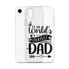 Original And The Best Daddy Establish 2024 Clear Case for iPhone®