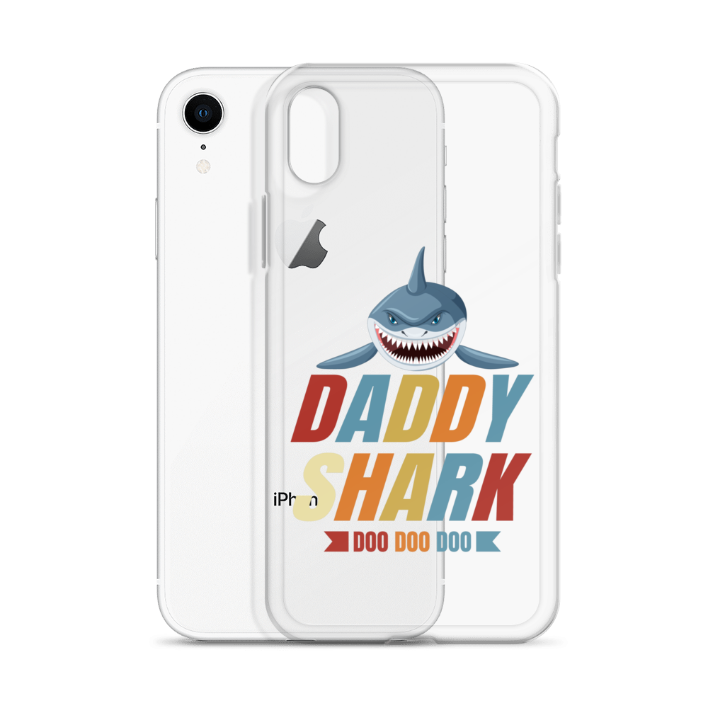 Daddy Shark Doo Doo Doo Clear Case for iPhone®