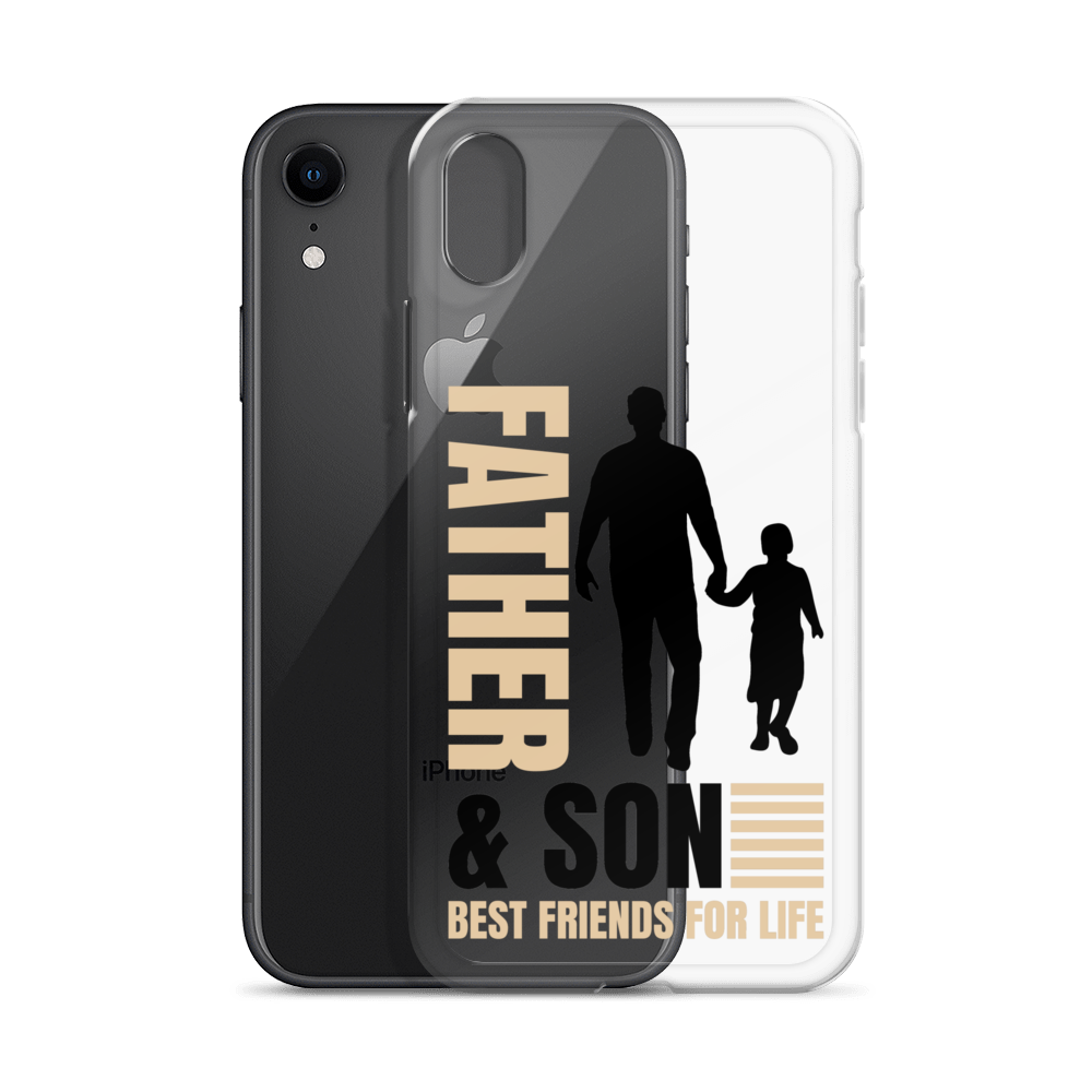 Father & Son Best Friends For Life Clear Case for iPhone®