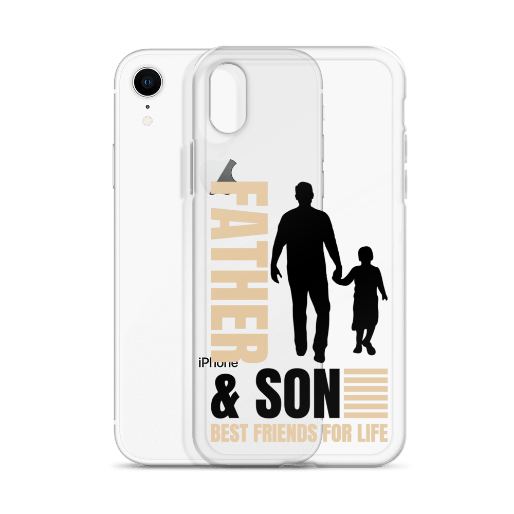 Father & Son Best Friends For Life Clear Case for iPhone®