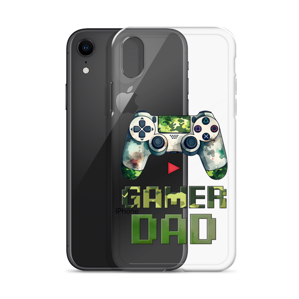 Gamer Dad Clear Case for iPhone®