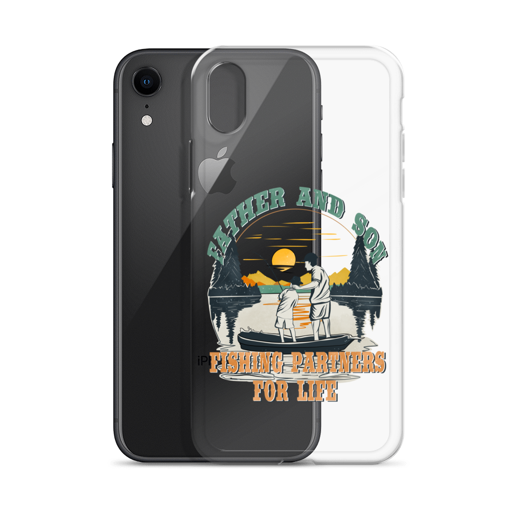 Father And Son Fishing Partners For Life Clear Case for iPhone®