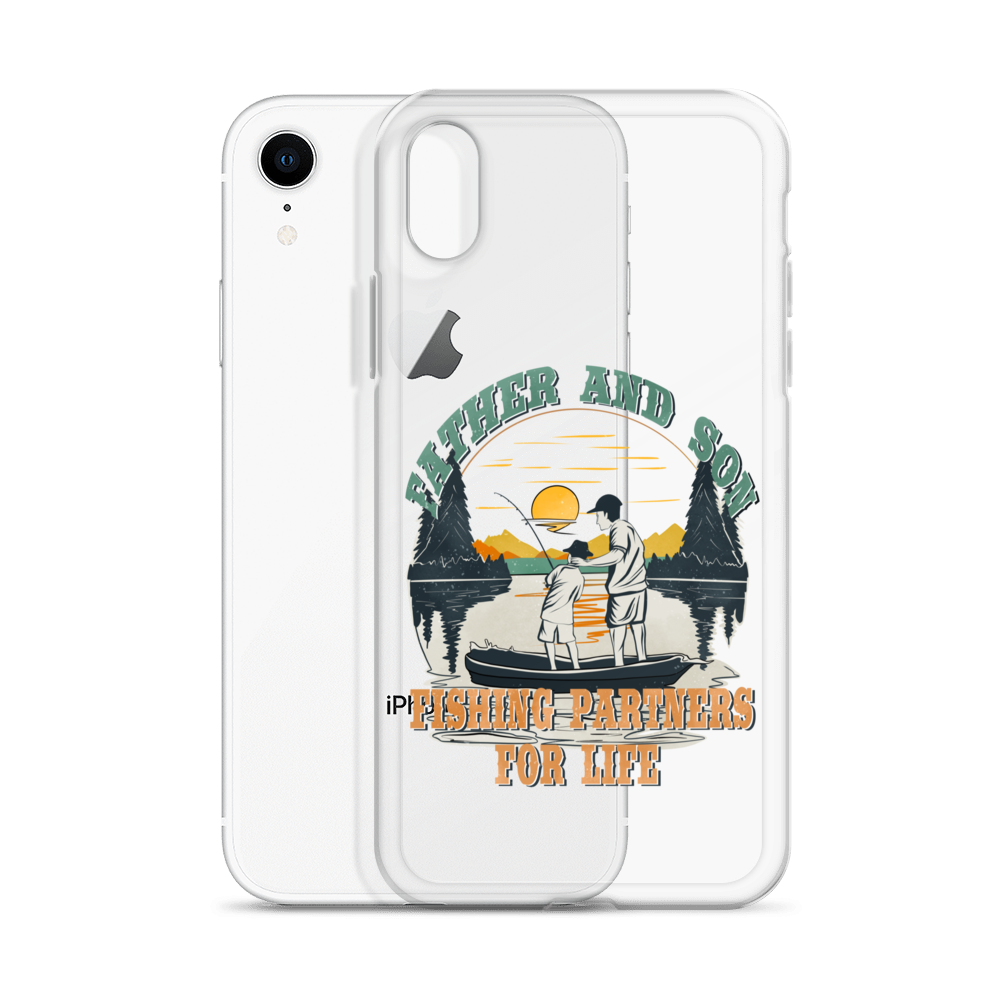 Father And Son Fishing Partners For Life Clear Case for iPhone®