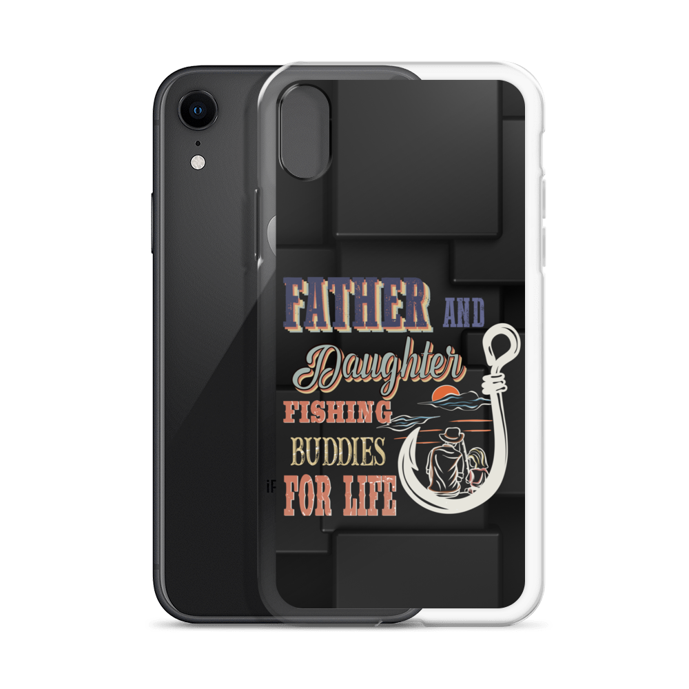 Father And Daughter Fishing Buddies For Life Clear Case for iPhone®