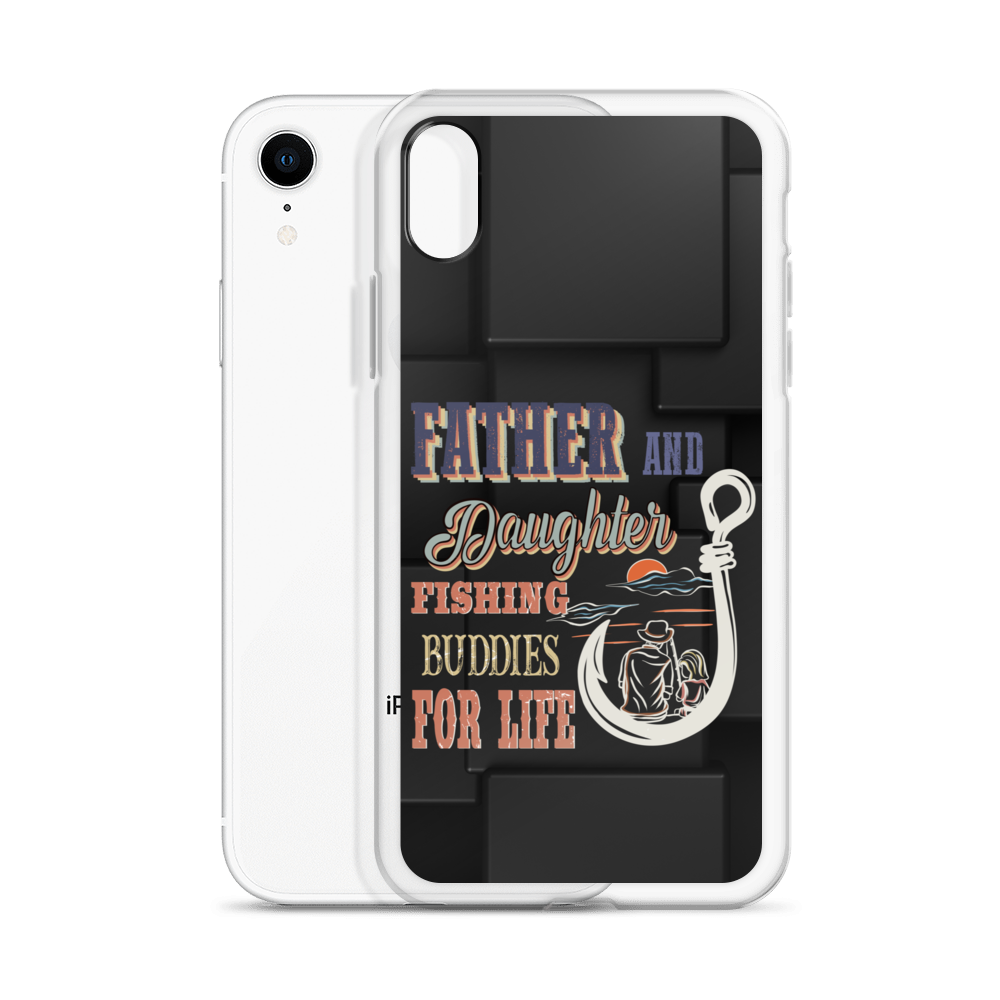 Father And Daughter Fishing Buddies For Life Clear Case for iPhone®