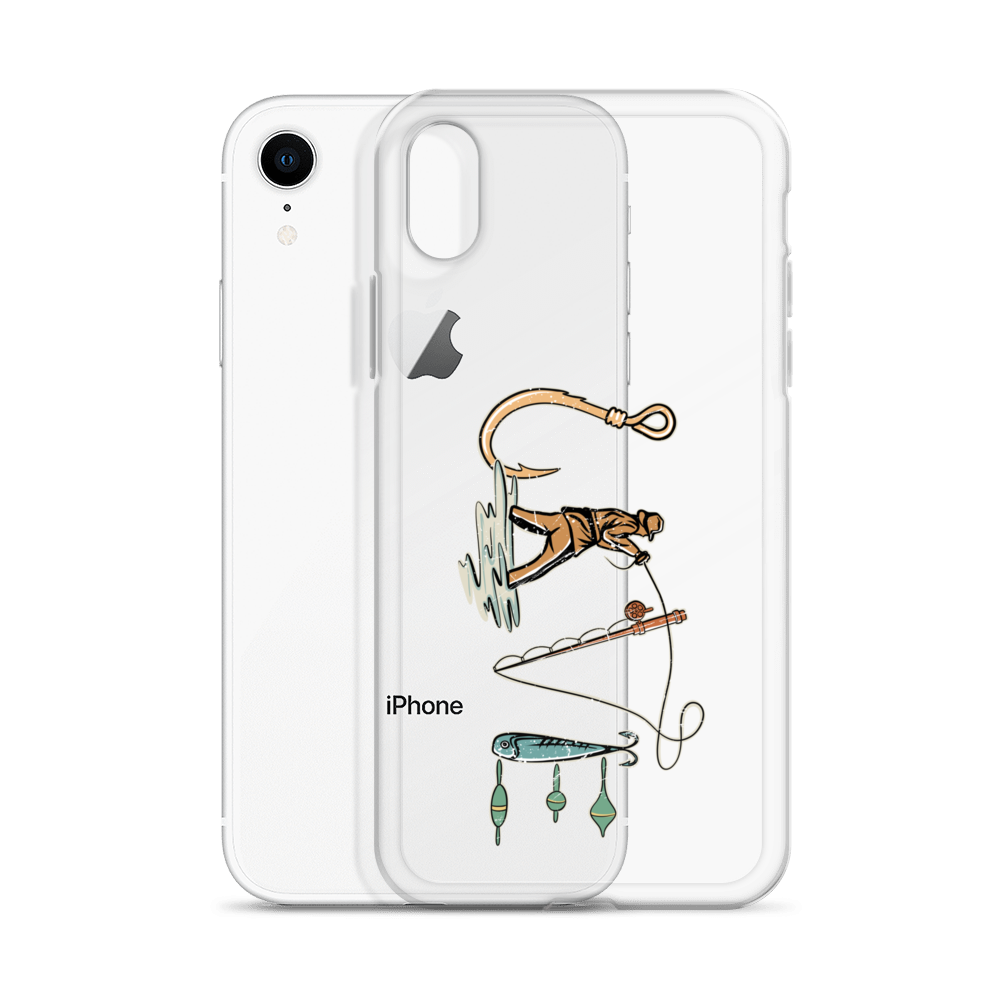 I Love Fishing Clear Case for iPhone®