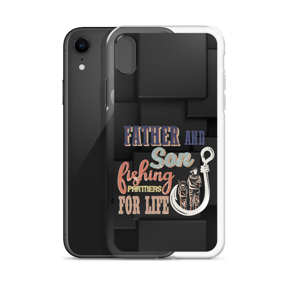 Father And Son Fishing Partners For Life Clear Case for iPhone®