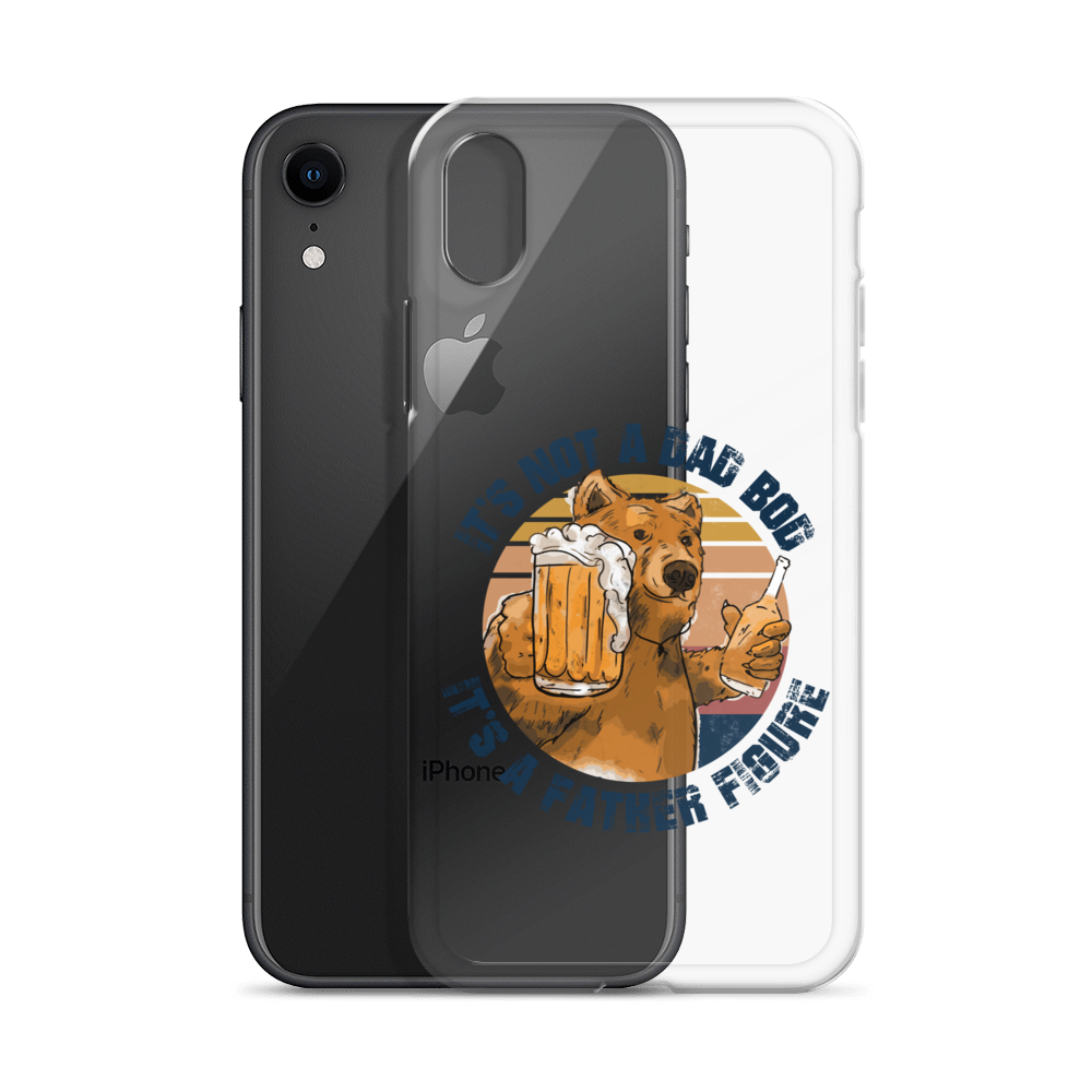 It's Not A Bod Dad It's A Father Figure Clear Case for iPhone®