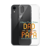 I Have Two Titles Dad And Papa And I Rock Them Both Clear Case for iPhone®