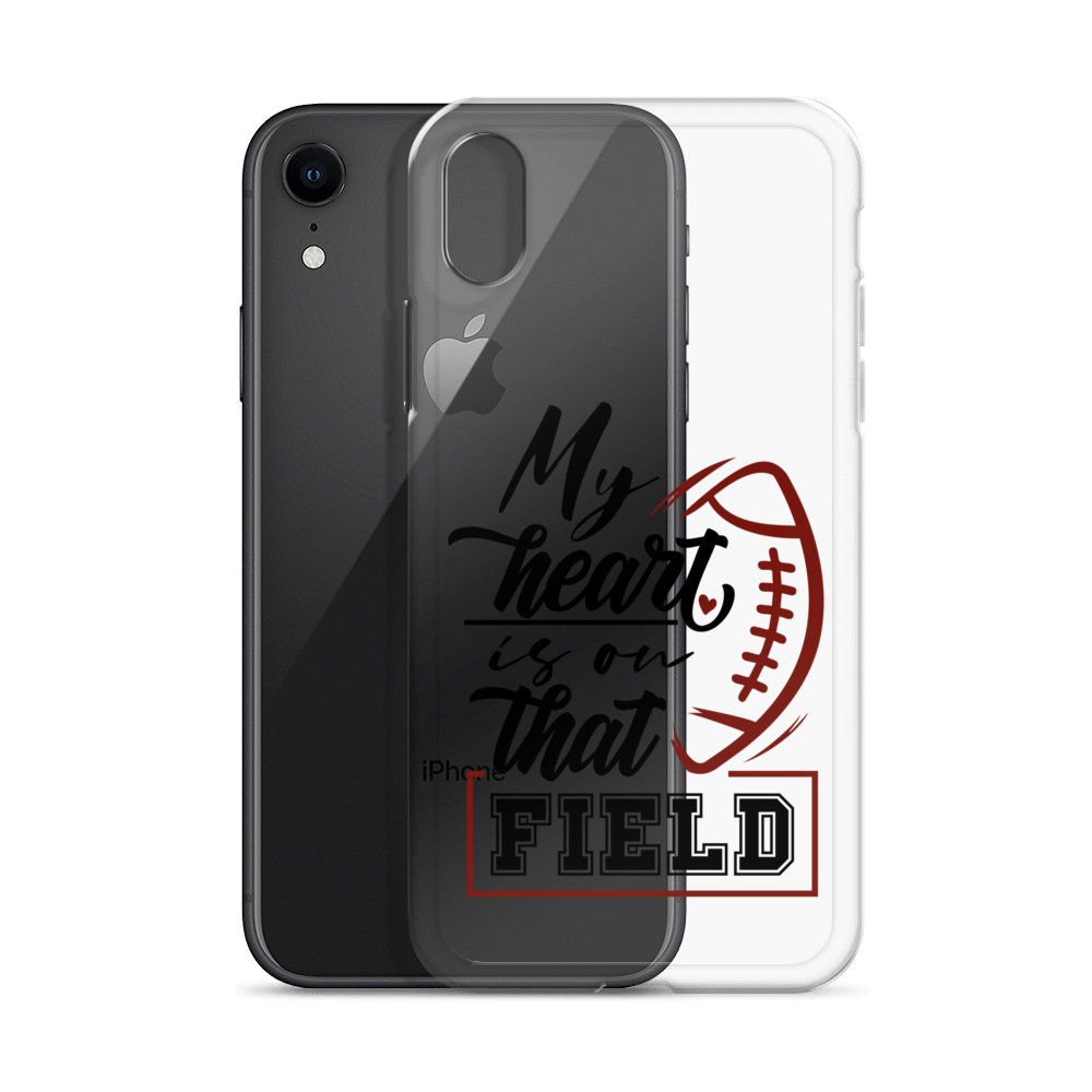 My Heart Is On That Field Clear Case for iPhone®