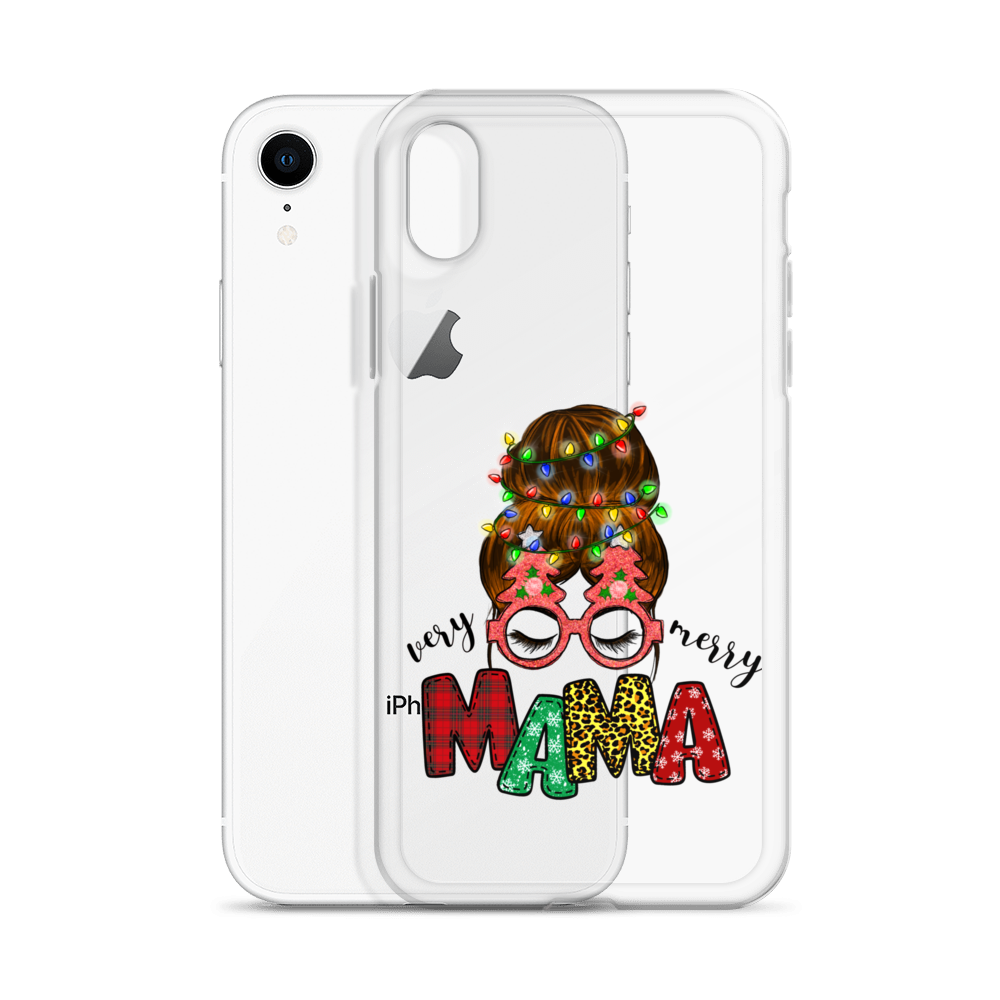 My Merry Mama Clear Case for iPhone®