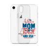 I Love Mom, Dad And USA Clear Case for iPhone®