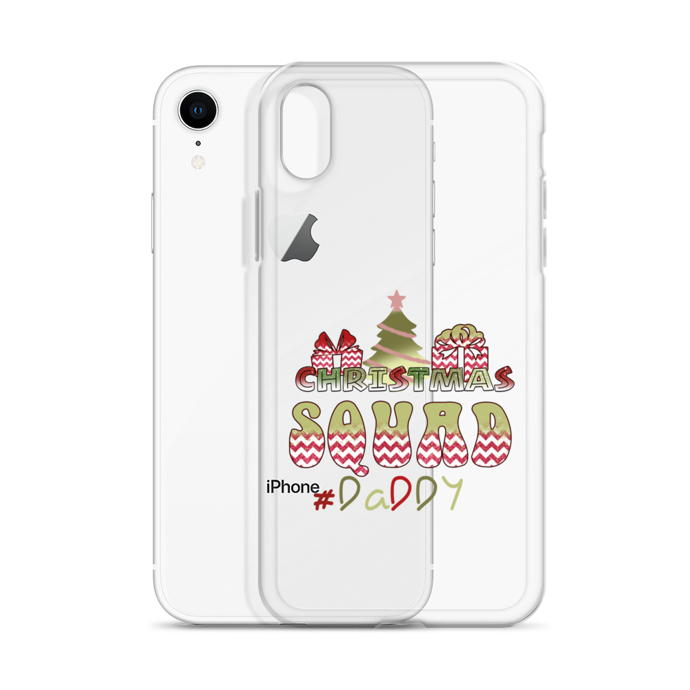 Christmas Squad Daddy Clear Case for iPhone®