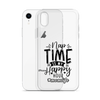 Nap Time Is My Happy Hour Clear Case for iPhone®