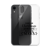 Come On Christmas Daddy Needs New Socks Clear Case for iPhone®