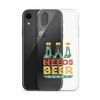 Dad Needs Beer Clear Case for iPhone®