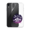 Sleep Deprived But Still Alive #momlife Clear Case for iPhone®