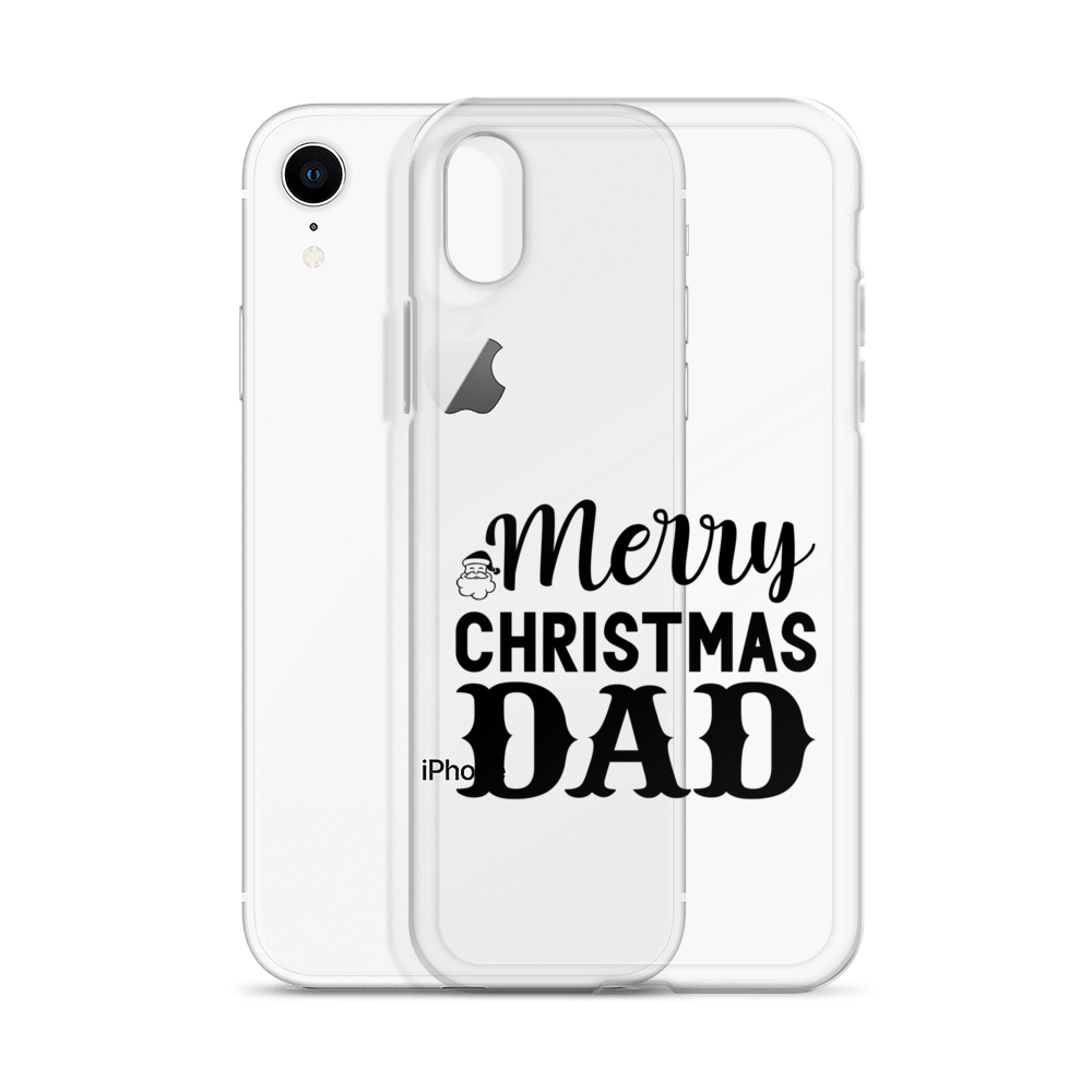 Merry Christmas Dad Clear Case for iPhone®