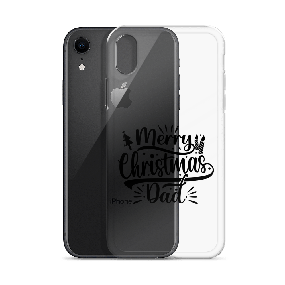 Merry Christmas Dad Clear Case for iPhone®