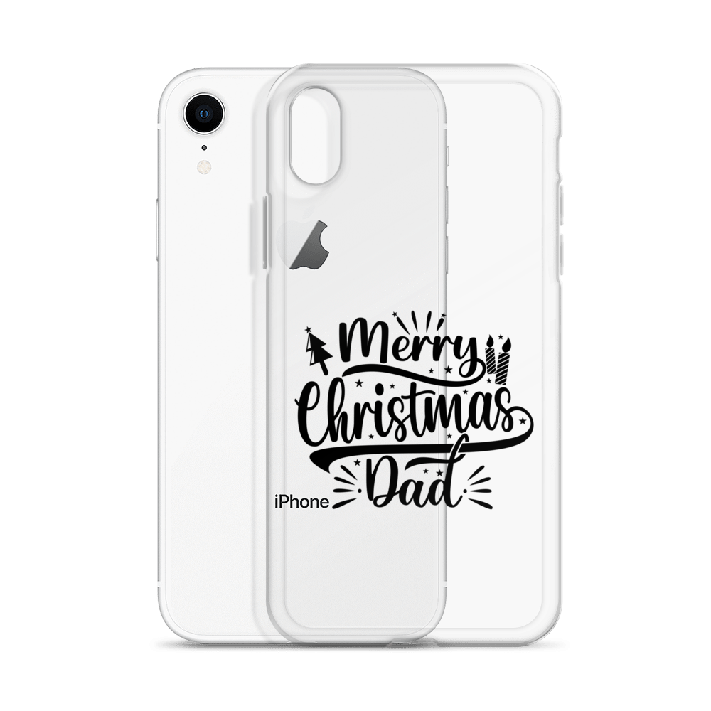 Merry Christmas Dad Clear Case for iPhone®