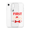 First Christmas As Dad Clear Case for iPhone®