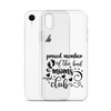 Proud Member Of The Bad Moms Club Clear Case for iPhone®