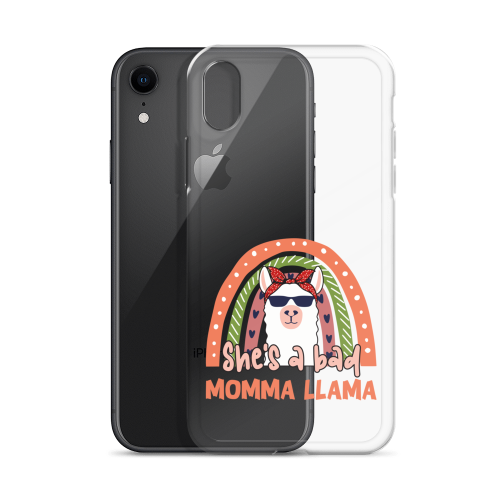 She's A Bad Momma Llama Clear Case for iPhone®