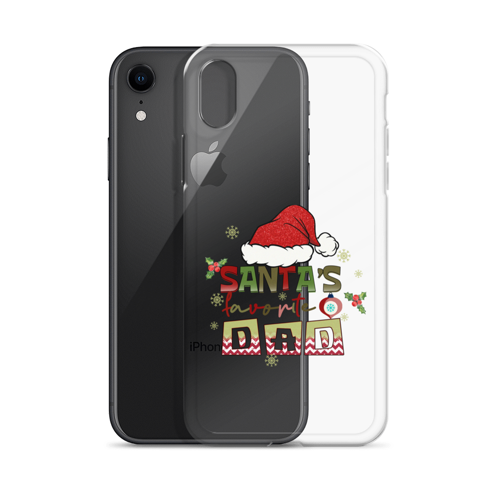 Santa's Favorite Dad Clear Case for iPhone®