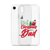 First Christmas As Dad Clear Case for iPhone®