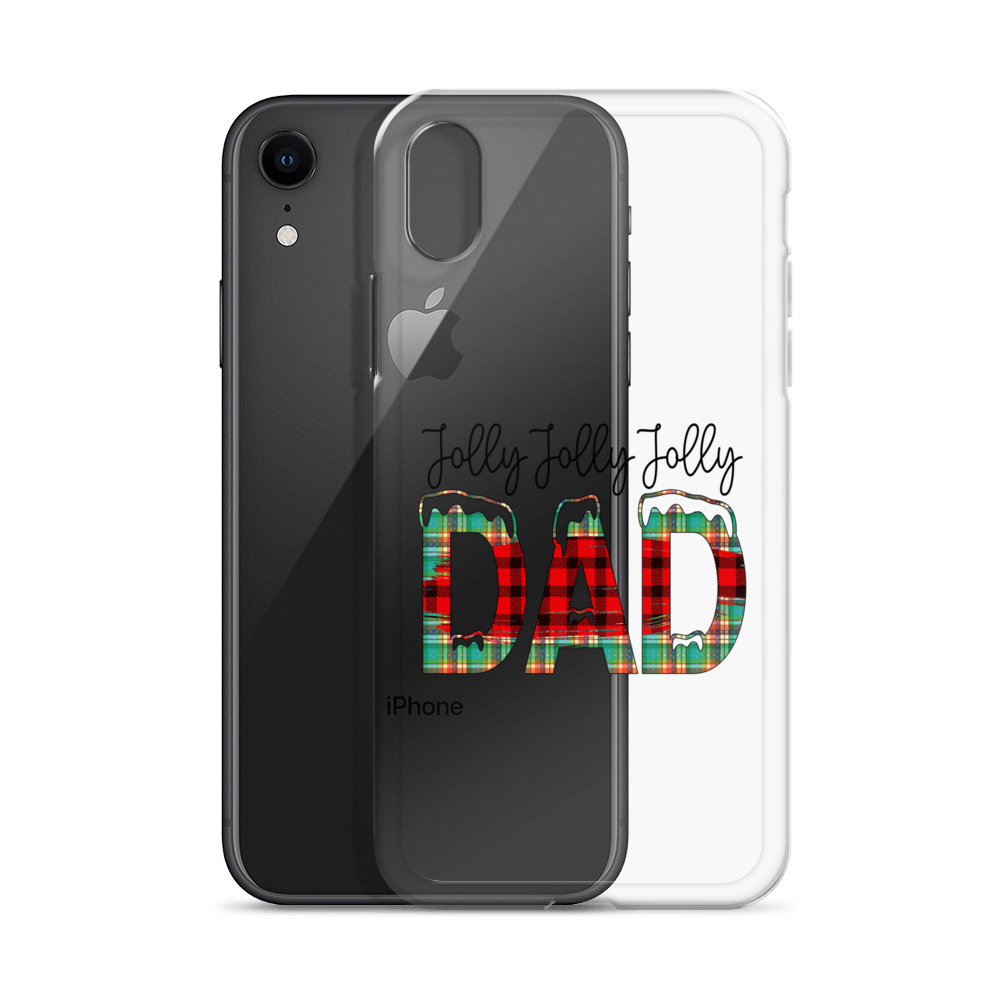 Jolly Jolly Jolly Dad Clear Case for iPhone®